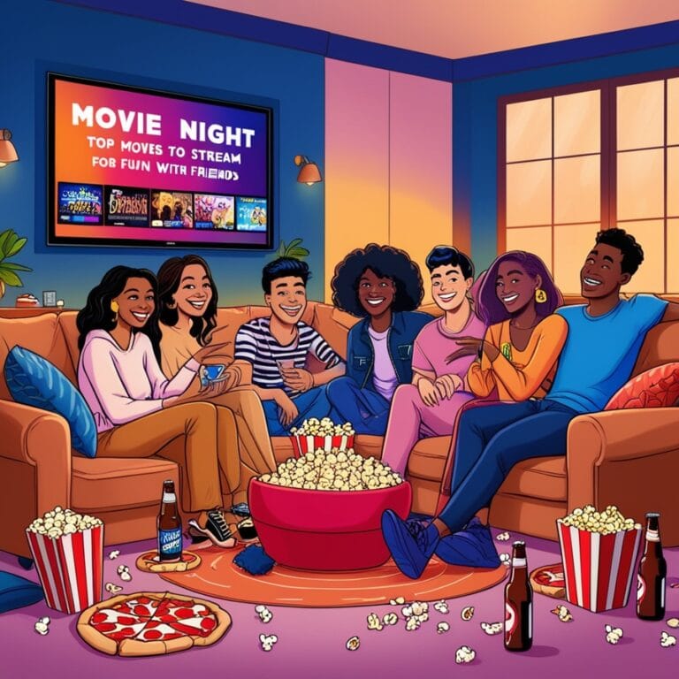 Top Movies to Stream with Friends for a Fun Movie Night